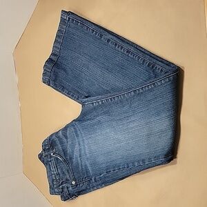 paperdenim&cloth, Size 30 (10) Jayne Medium Rise Wide Leg Blue Jeans